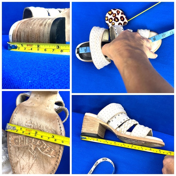 🚫SOLD! •NWOT |•FREEBIRD🦅BY STEVEN•| Albuquerque Sandals Beige Cream Tan Size - Picture 15 of 16